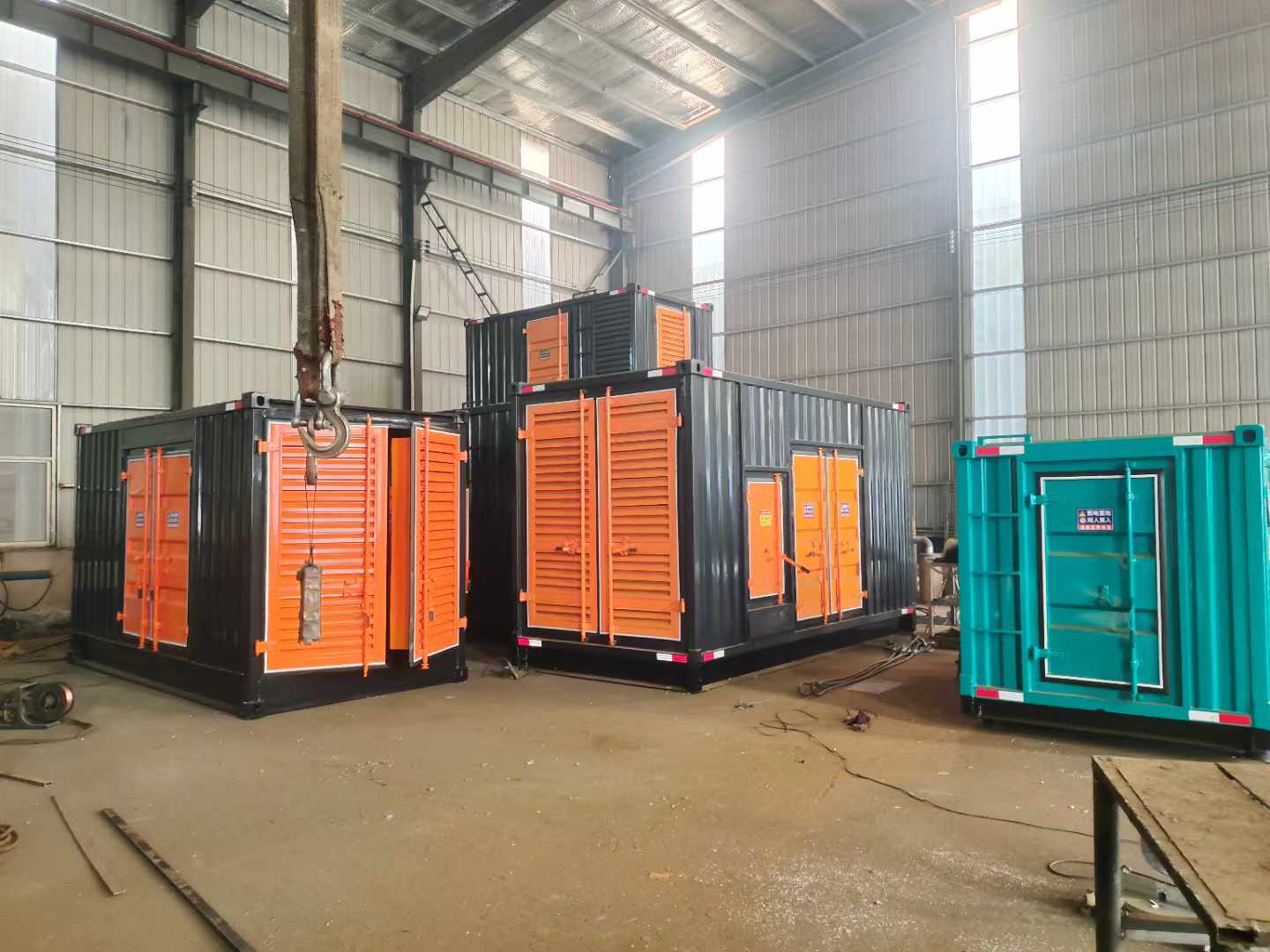 桑日500kw柴油发电机组可以带动多少功率设备？